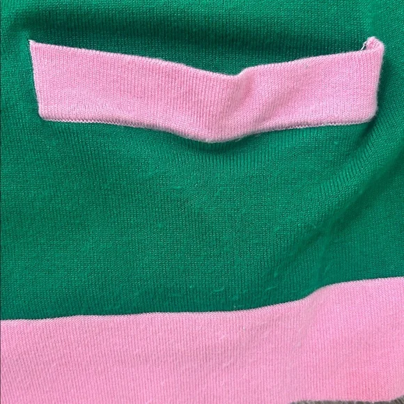 Pink/green cardigan - Picture 3 of 5